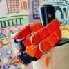 Scrufts Brighton Beach Orange Dog Collar