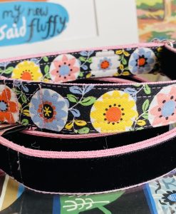 Scrufts Mabel Black Velvet Dog Lead