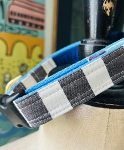 Scrufts Brighton Rocks Striped Dog Collar with Velvet Lining