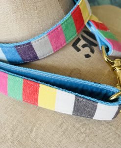 Scrufts Brighton Rocks Striped Dog Lead with Velvet Lining